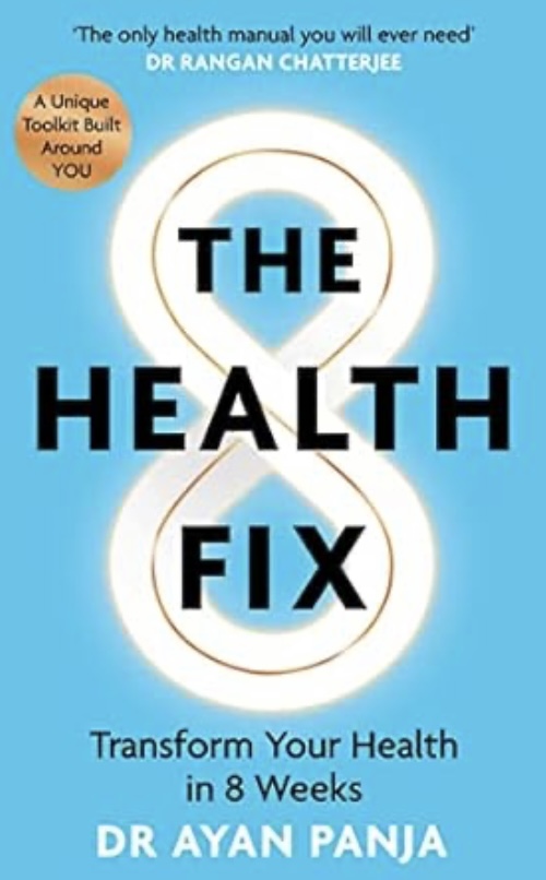 Book cover - The Health fix by Dr Ayan Panja